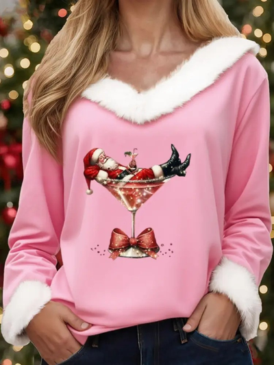 MIRELLA | Damska bluza świąteczna