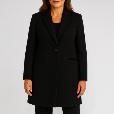 VERONA | DAMSKI ELEGANCKI PŁASZCZ WEŁNIANY