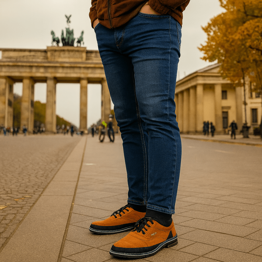 IGOR | Męskie skórzane półbuty codzienne